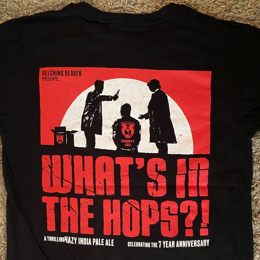 Belching Beaver 7 Year Anniversary T Shirt